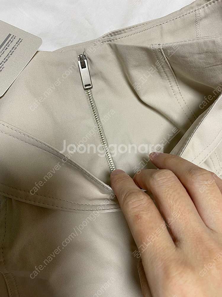 Jjiro 지고트 트렌치 스커트(새상품)--2