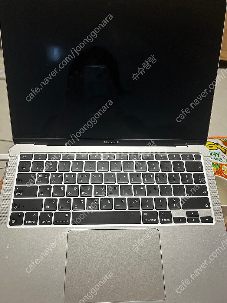 맥북에어 M1 A2337 13인치 8GB, 256 실버...--5