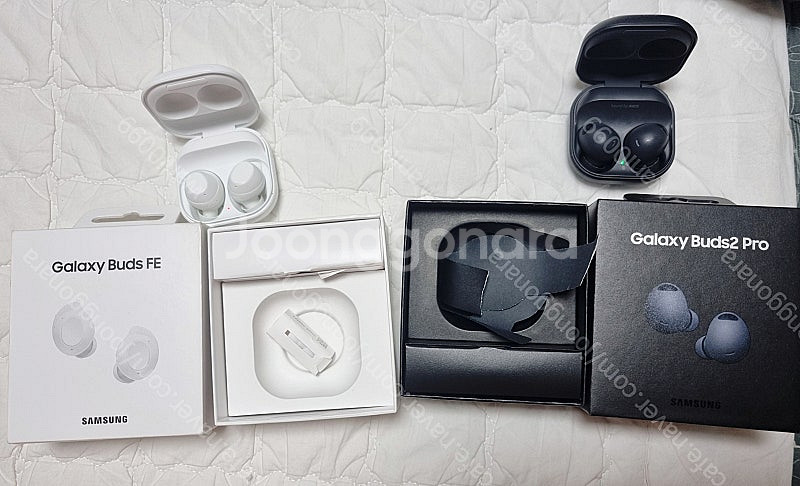 삼성 버즈 FE, 버즈2 프로, 보스 QC35--0
