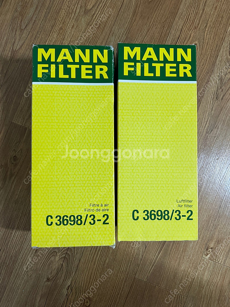만필터 C3698/3-2 MANN FILTER 에어필터...--0