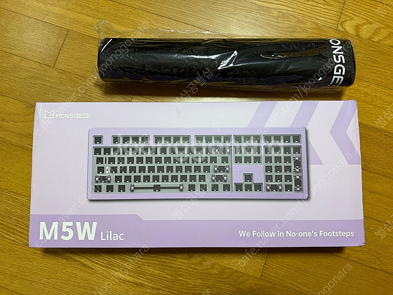 (1회사용) 몬스긱 Monsgeek M5W 라일락 + ...--0