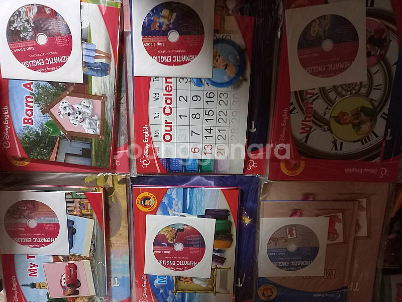 디즈니 잉글리쉬 1단계 12 3단계 5,6,7,8,9 ...--0