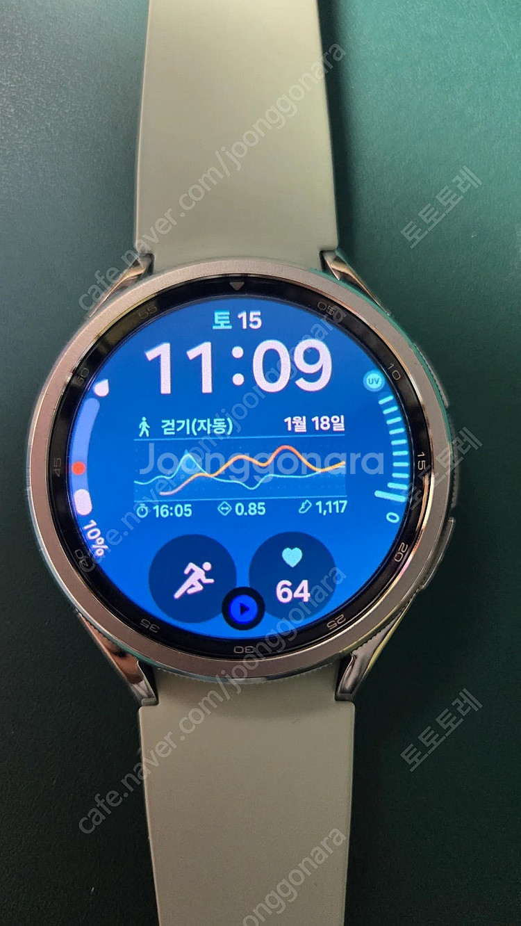 갤럭시 워치6 클래식 47mm 실버 LTE--1