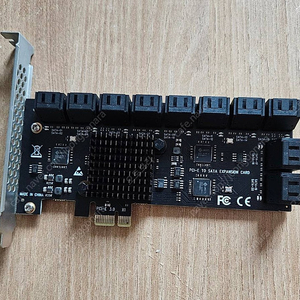 [우체국][택포][1만] PCIE SATA 확장카드 20포트