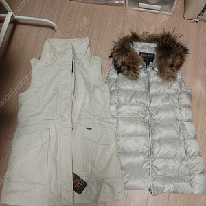 (새제품) 울리치 Woolrich 여성 3in1 구스 다운 패딩 조끼 L