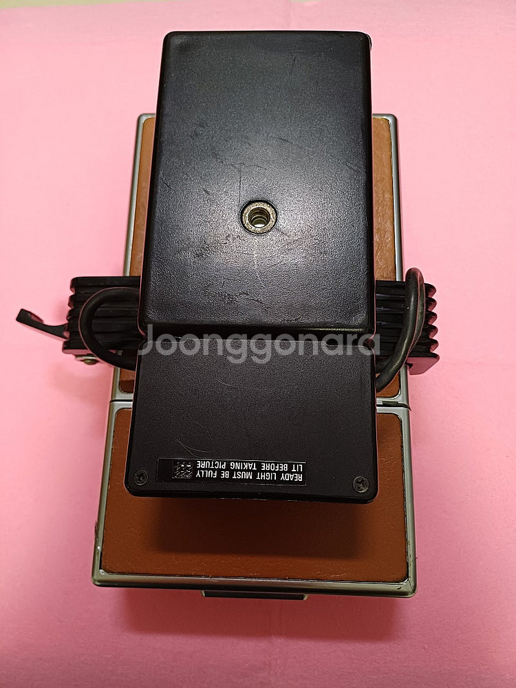 폴라로이드 카메라 (SX-70) + 전용플래쉬--2