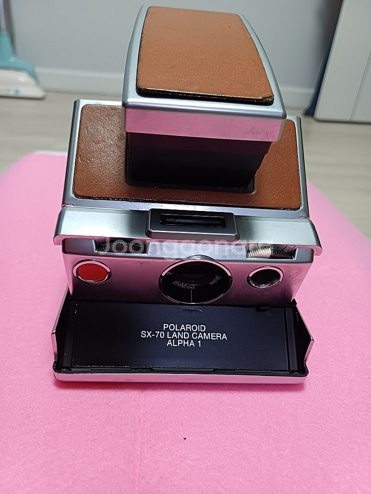폴라로이드 카메라 (SX-70) + 전용플래쉬--3