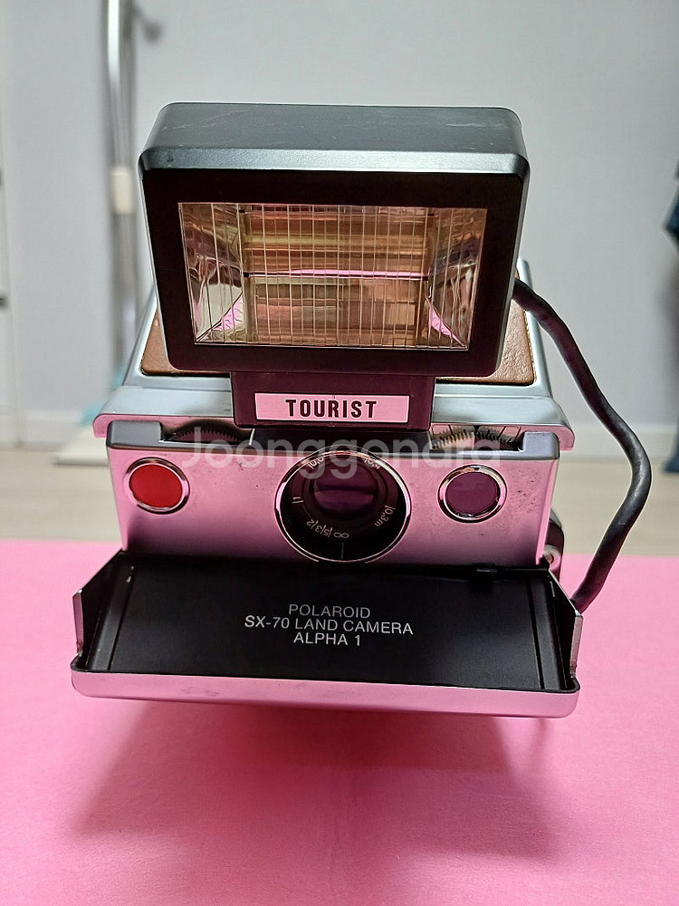 폴라로이드 카메라 (SX-70) + 전용플래쉬--6
