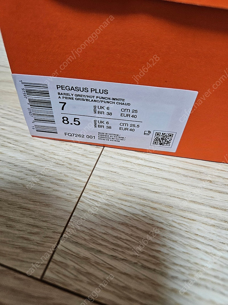 나이키 페가수스 플러스 이미지