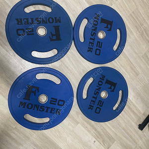 에프몬스터 칼라원판 (20kg 2set)