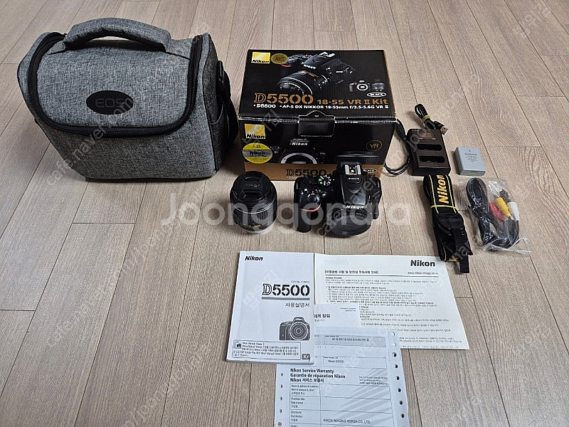 니콘 dslr d5500 + 18-55mm vr2 렌즈--1