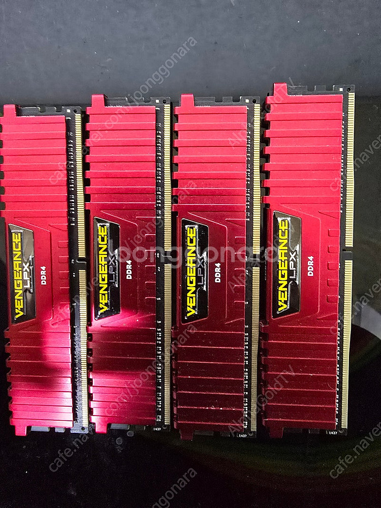 커세어 램 DDR4 4GB X 4PC 16GB 램 판매...--0