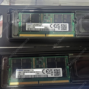 삼성 노트북용 DDR5 5600 16GB 2개 팝니다