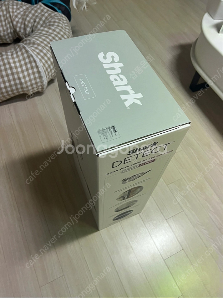 샤크 무선청소기 IQ IW2241KR새상품 라이트그레이--0