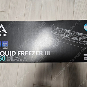 ARCTIC Liquid Freezer III 360 미사용 신품 (아틱 리퀴드프리저 III 360)