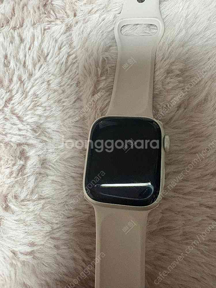 애플워치7 스타라이트 41mm--1
