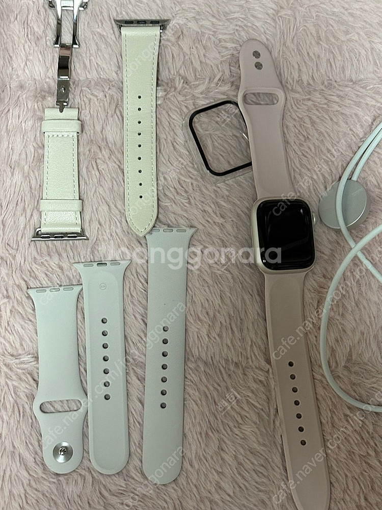 애플워치7 스타라이트 41mm--6