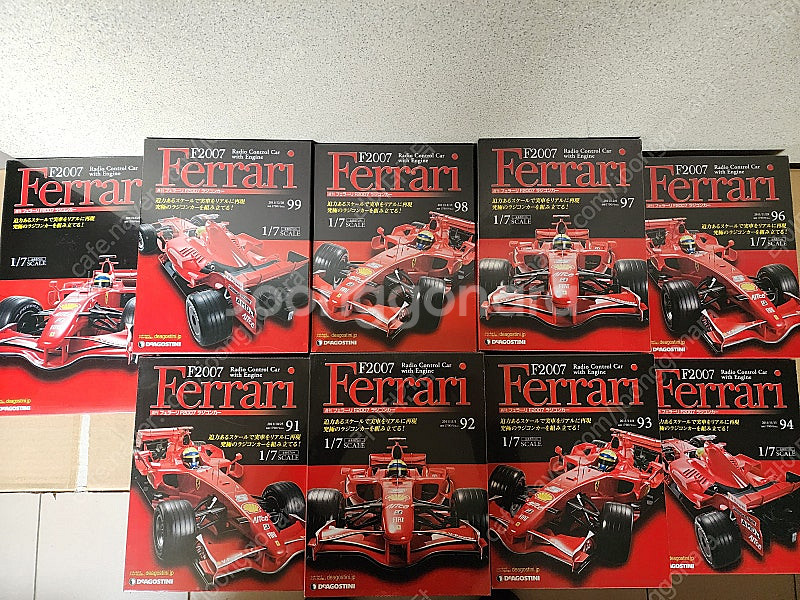 Deagostini 1/7 Ferrari F2007버전...--0
