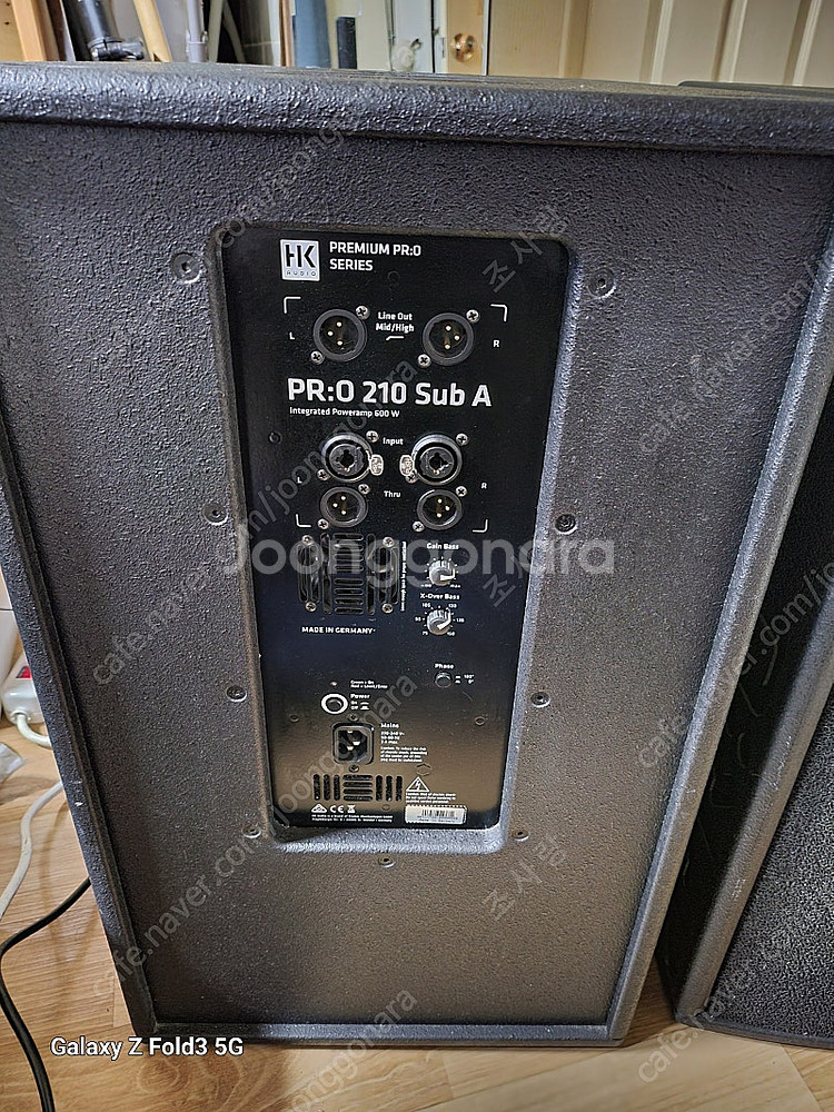 hk pro sub210a 엑티브 우퍼 스피커 1조 팝...--1