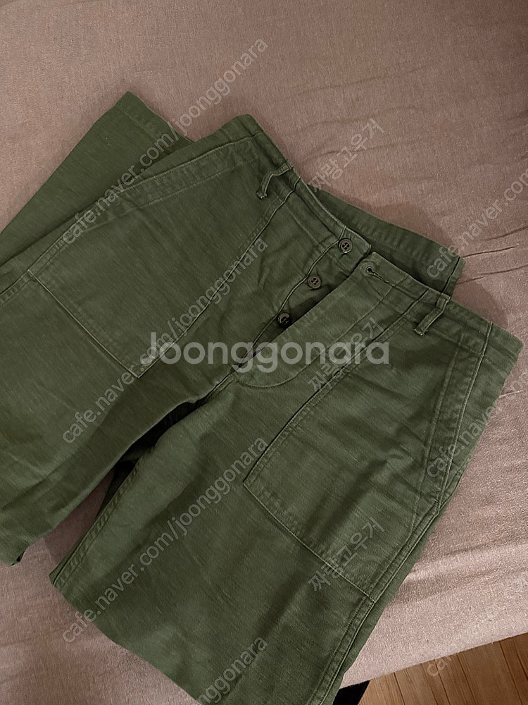 오어슬로우 / 레귤러 퍼티그 팬츠 / 3사이즈--1