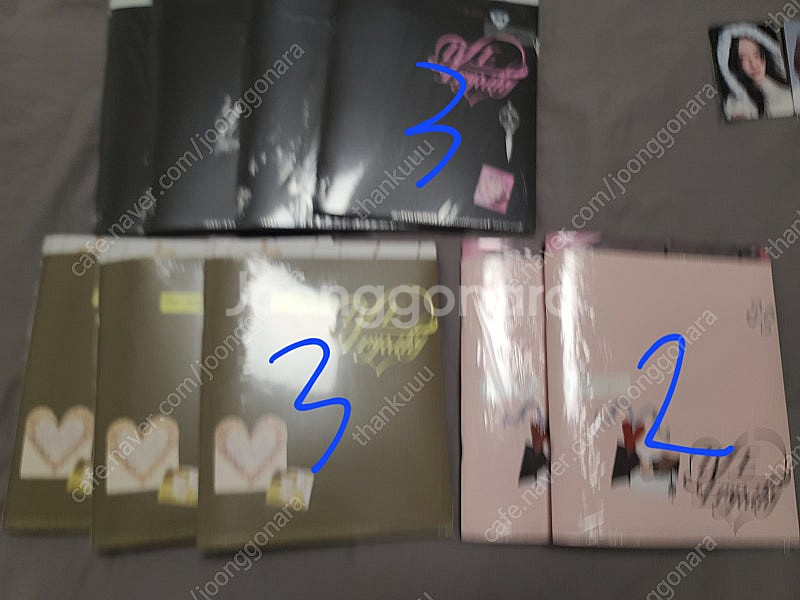 아이브 엠파시 앨범 팔아요(특전,럭드선택가능)--0