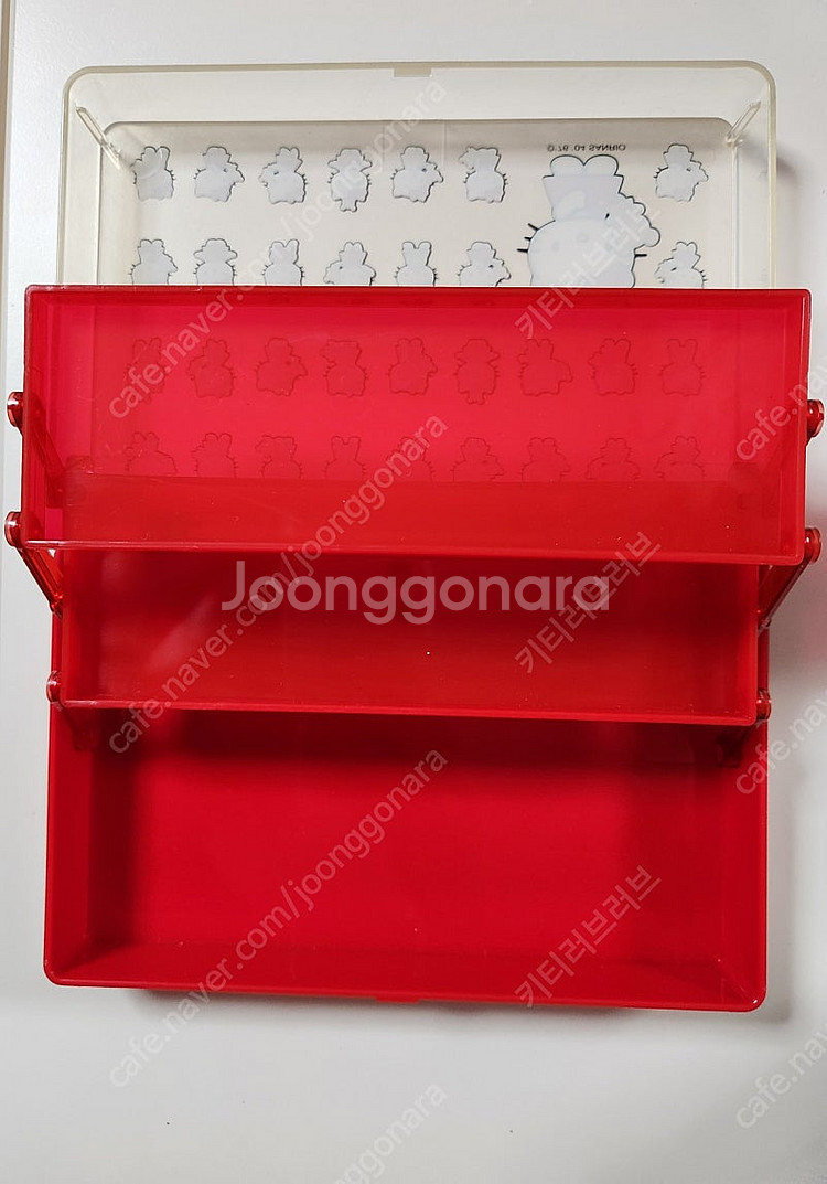 헬로키티 고전 키티 보관함 수납 정리 케이스 2004 ...--4