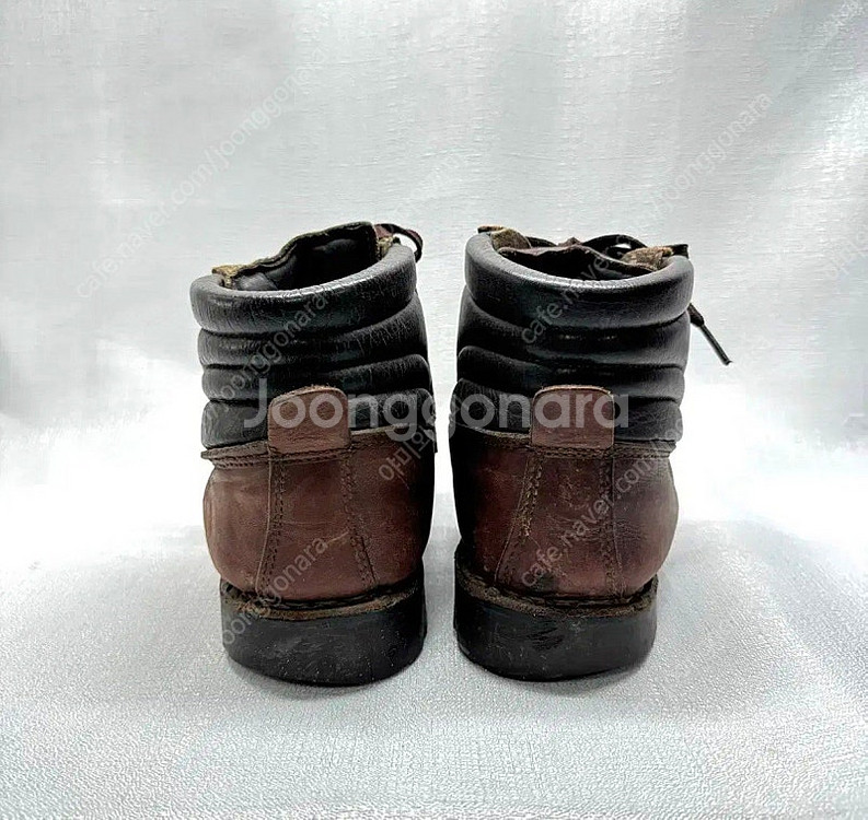 수제 통가죽 등산화 255mm--2