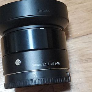 소니용 시그마 30mm F2.8 DN E마운트 단렌즈