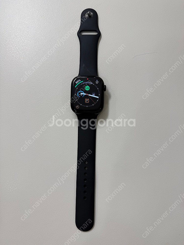 애플워치10 셀룰러 제트블랙 46mm 판매합니다.--8