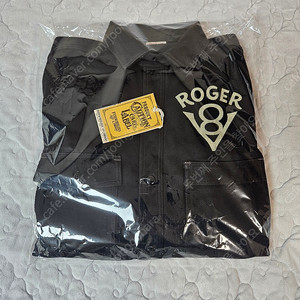 프리휠러스 GEMSA "ROGER"(jet black) 워크셔츠 팝니다.