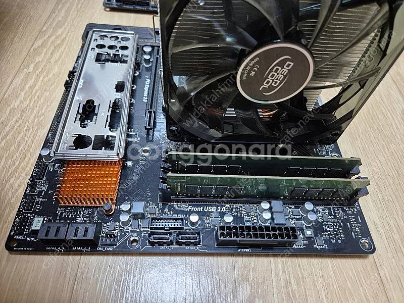 i7 6700 b150m ddr4 16g 쿨러 세트 팝...--3
