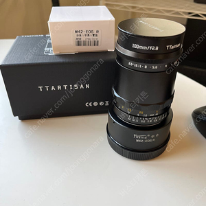 티티아티산 100mm 2.8 버블보케 m42 rf마운트 캐논 미러리스용 수동렌즈