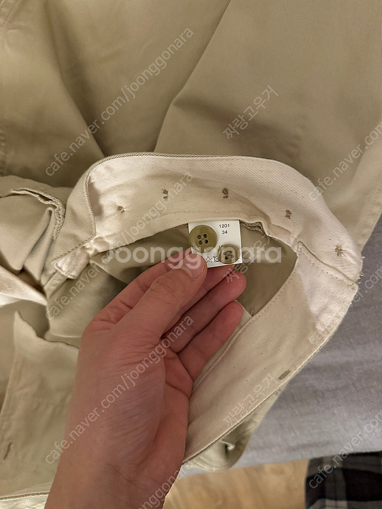 풀카운트 / US ARMY 치노 1201 카키 / 34--1
