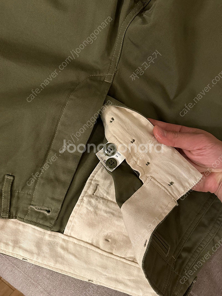 풀카운트 / US ARMY 치노 1201 서지 그린 /...--1