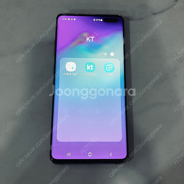 갤럭시 S10 5G 블랙 256기가 매우깔끔! 12만원...--4
