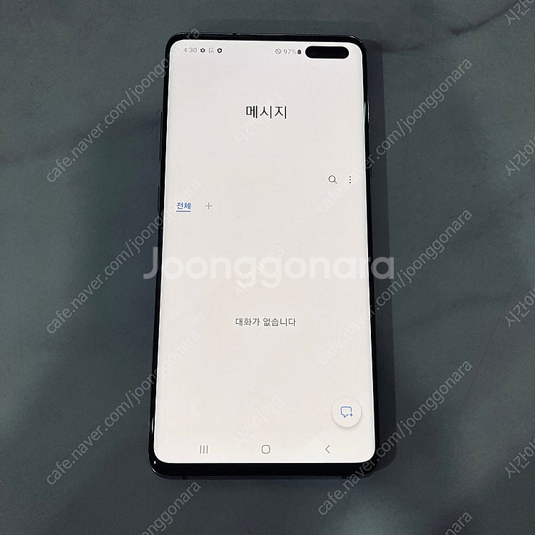 갤럭시 S10 5G 블랙 256기가 매우깔끔! 12만원...--5