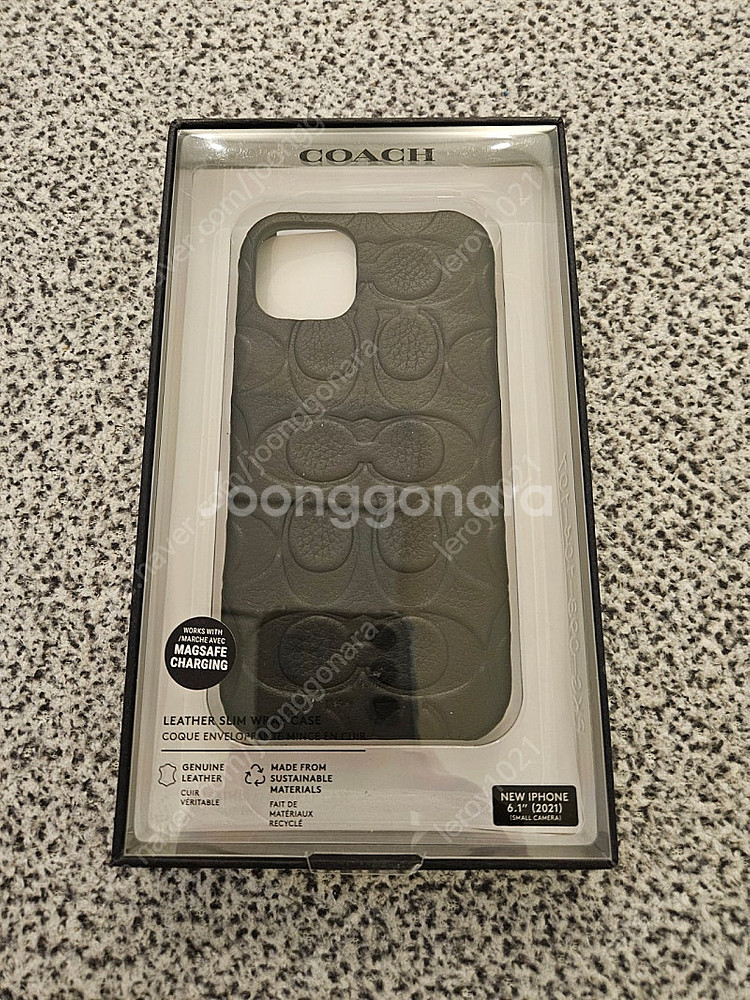 코치 Coach 정품 아이폰13 핸드폰 케이스(미개봉)--4