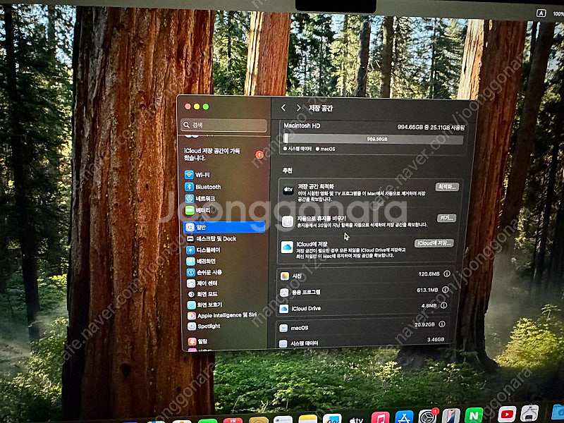 맥북에어 m3 15인치 24g 1tb (애케플 가능)--2