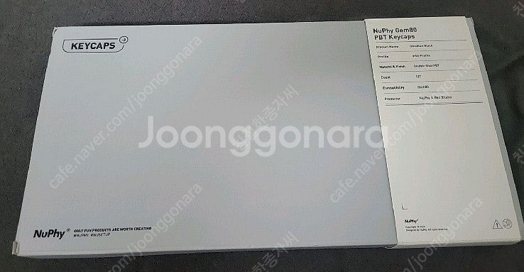 Logitech 로지텍 G512 청축, Nuphy 누피 아크릴 팜레스트, 오테뮤 톰축 스위치--3