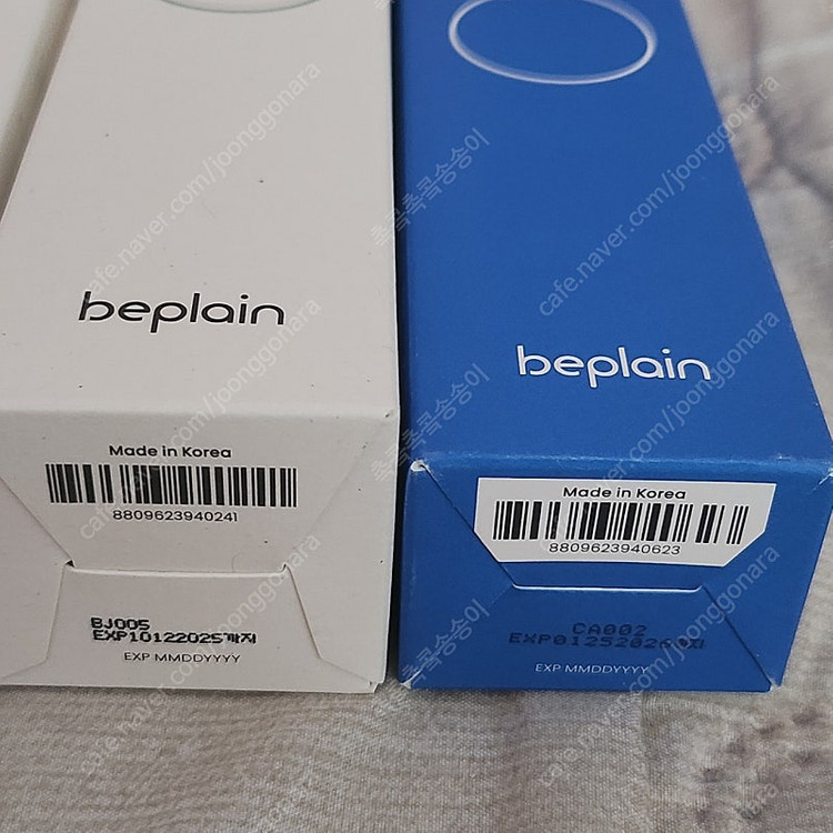 미개봉 새상품비플레인 앰플, 크림, 카밍 젤, 선크림 4종 세트 일괄 이미지