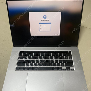 맥북프로 16인치 i9 2019 상태좋음 가방포함 (사이클179 i9 ram16g ssd 1tb)