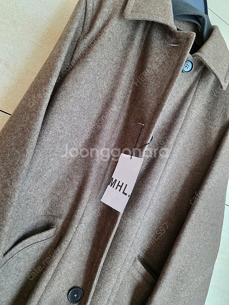 새상품 MHL, 마가렛호웰 울 멜튼 코트--7
