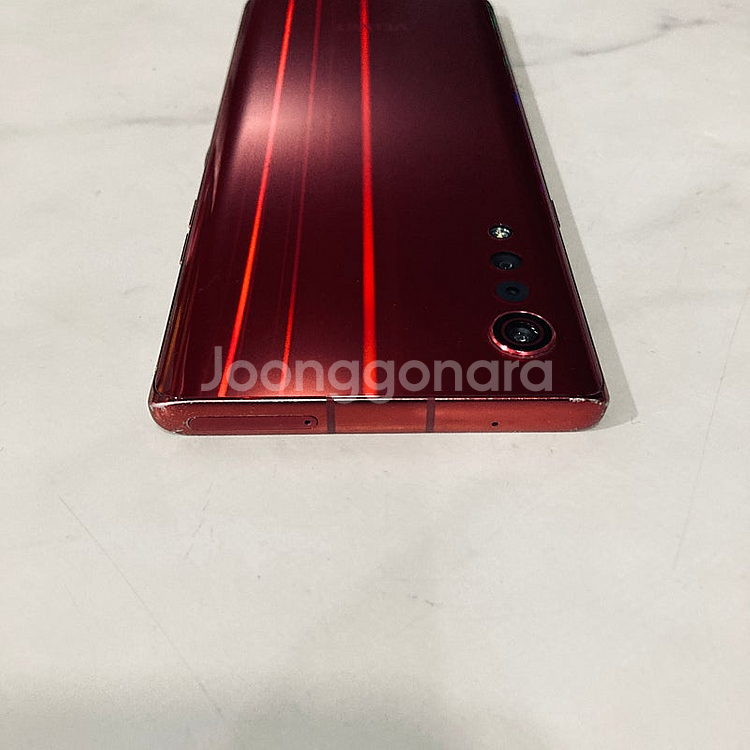 LG G9 벨벳 레드 128기가 액정S급 9만5천원 판...--3