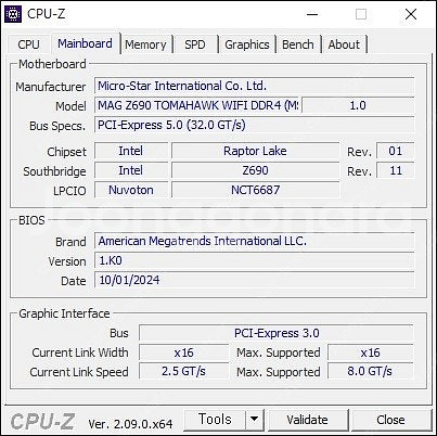 msi MAG Z690 TOMAHAWK WIFI 택포--2