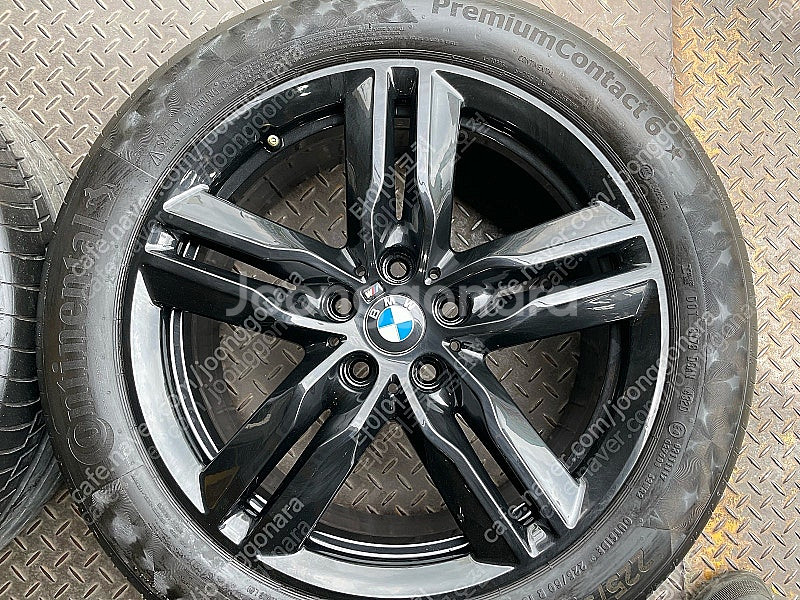 18인치 BMW X1 570M 유광블랙 순정 휠타이어 ...--2