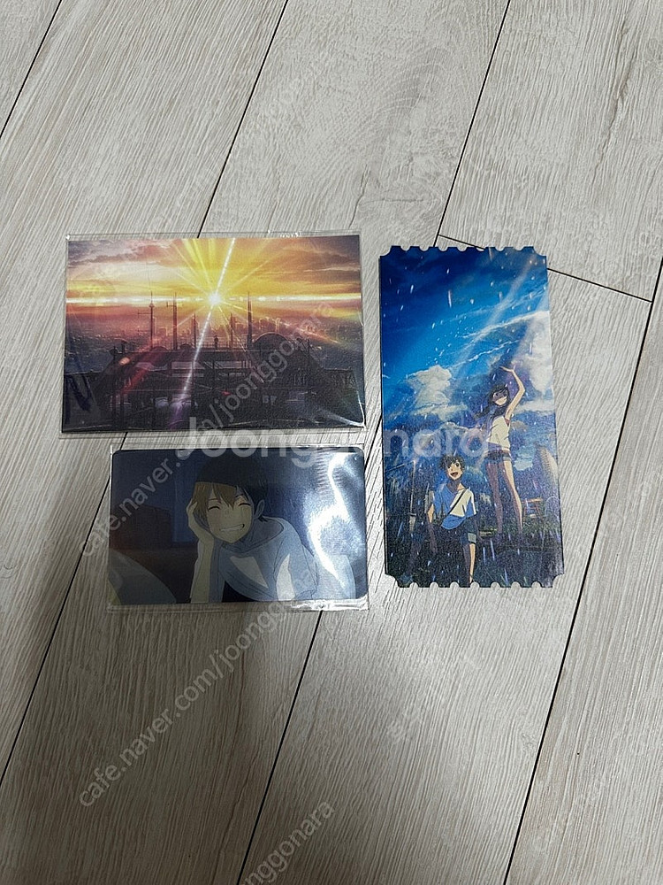 날씨의 아이 오리지널 티켓 + 부속 굿즈--0