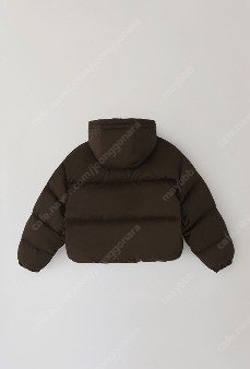 낫띵리튼 pebble cropped pupper 초코색...--8
