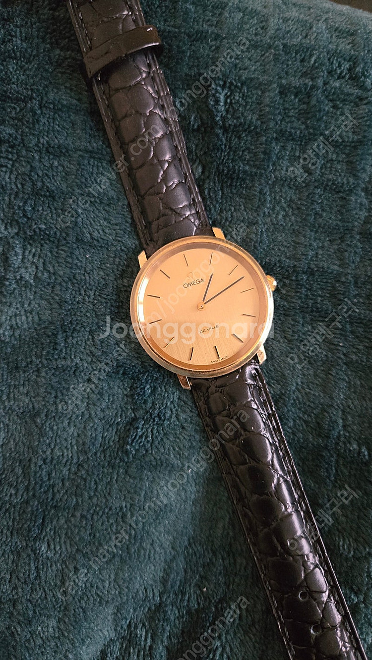 오메가 드빌 수동 34mm 드레스워치--0