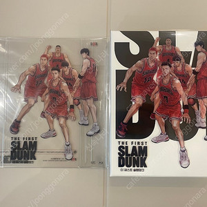 [중고-택포]더 퍼스트 슬램덩크 블루레이 정발판(더빙, 자막 2disc 판매합니다.