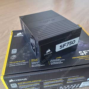 커세어 Corsair SF750 SFX ITX 파워서플라이 판매합니다. 12VH 케이블 포함